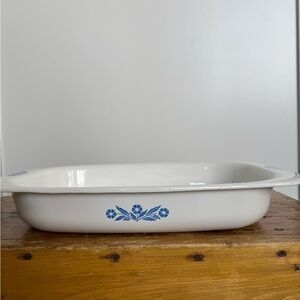 Vintage Corning Ware Cornflower Blue Roasting Pan Lasagna Dish Made in Canada
